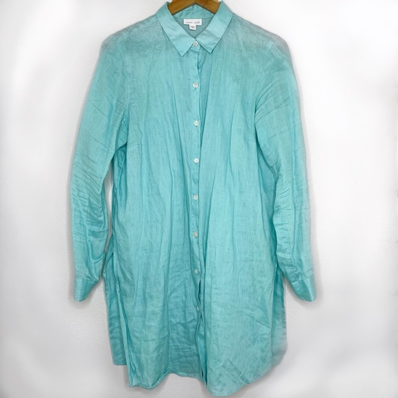 J. Jill • Long Sleeve Linen Tunic - Picture 3 of 7